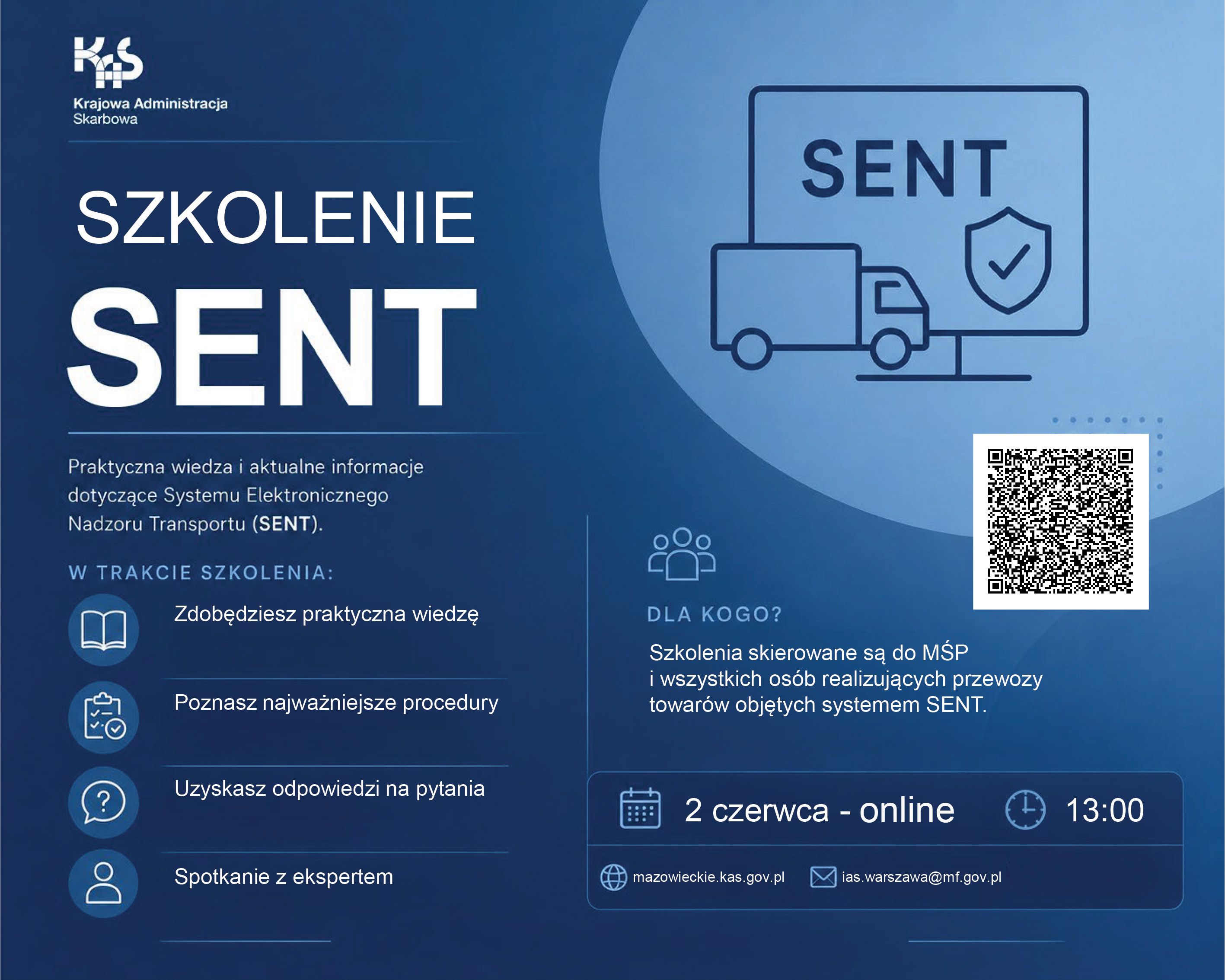 Urząd Skarbowy w Grójcu zaprasza na szkolenie „System SENT – odzież i obuwie”